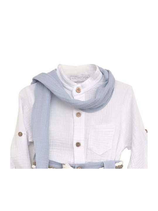 Nst Nastasia Roy Costum De Botez Albastru Deschis Nst Nastasia Roy Costum De Botez Albastru Deschis