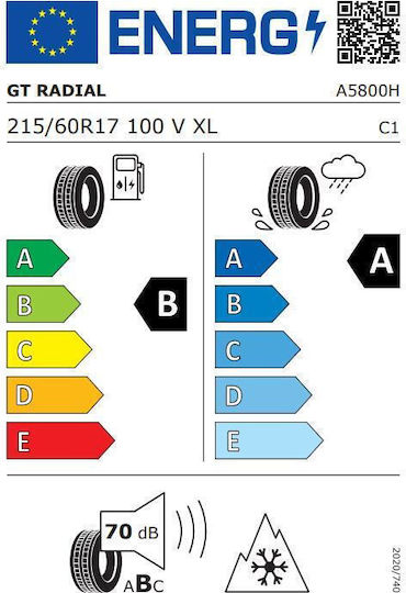 GT Radial 215/60R17 100V All Seasons Autoreifen