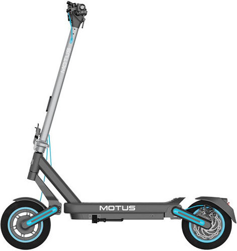 Motus Scooty 10 Max Elektroroller und 80km Maximale Reichweite in Schwarzem Farbe