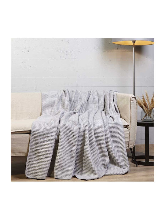 Bed&Bath Charisma Pătură Supraînălțată 220x260 cm Gri