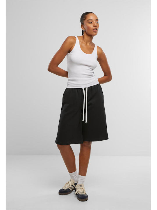 Damen-Shorts - Bermudas Damen Jean Shorts Schwarz