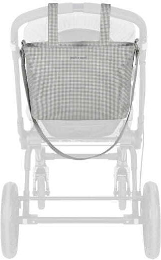 Pasito a Pasito Diaper Bag-Changing Mat Shoulder/Handbag Gray 37x24x13cm