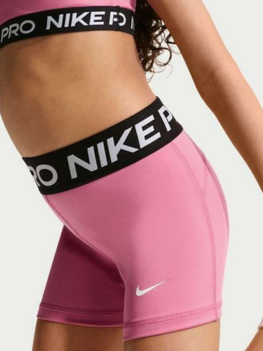 Kids Legging Sports Short Dri-Fit Pink/Black/White