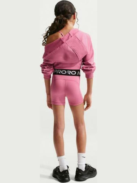 Kids Legging Sports Short Dri-Fit Pink/Black/White
