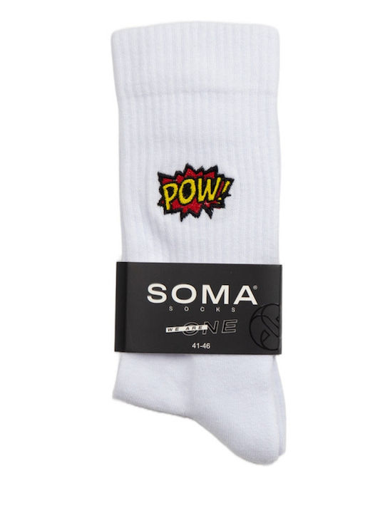 Soma Herren Socken Weiß