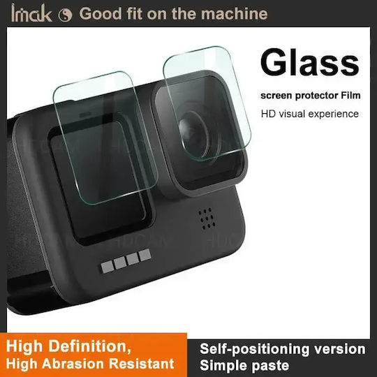 Easyframe Стъклени Протектори GoPro Hero 9 10 11 12 За Двата Екрана Обектив