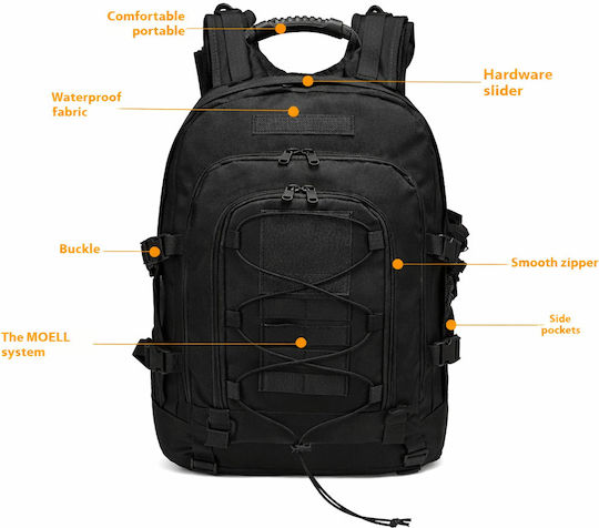 Rucsac Militar Negru 60l