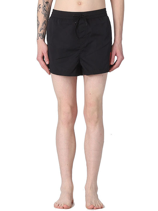 Mike Costume de baie bărbați Pantaloni scurți Negru