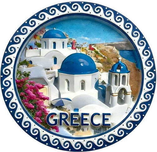 Touristisches Magnet Souvenir Set 12 Stück Griechenland 678623