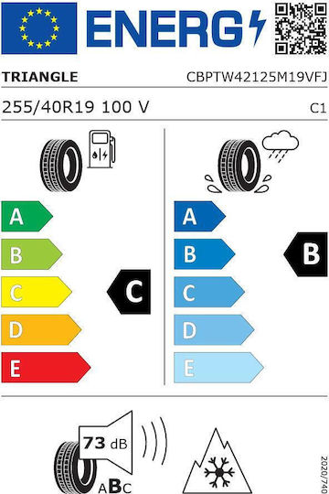 Winter Tire Triangle Effexwinter Tw421 255/40r19 100v/xl