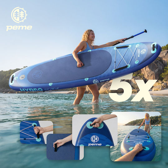 Peme Hydro Φουσκωτή Σανίδα SUP με Μήκος 3.5m Deep Water