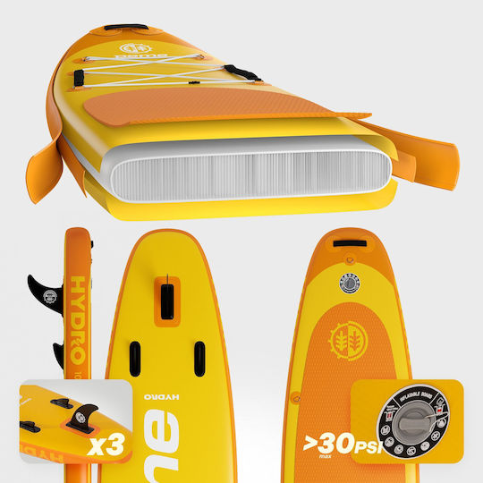 Peme Hydro Aufblasbare SUP Board mit Länge 3.2m Heller Sonnenschein