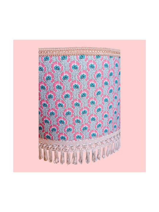Oxygen Pink Pendant Ceiling Light with E27 Socket 35x25cm