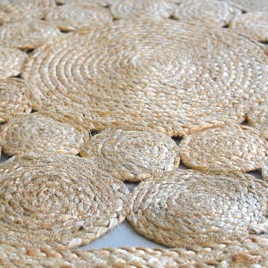 Ravelia Flora Καλοκαιρινό από Γιούτα Φ120cm Flora