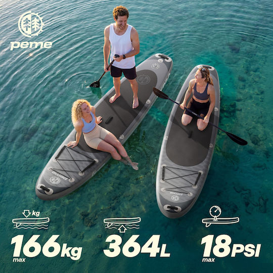 Peme Hydro Φουσκωτή Σανίδα SUP με Μήκος 3.5m Dark Sky