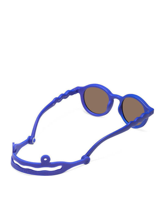 Olivio & Co Oval Kids Sunglasses with Polarized Purple Lenses