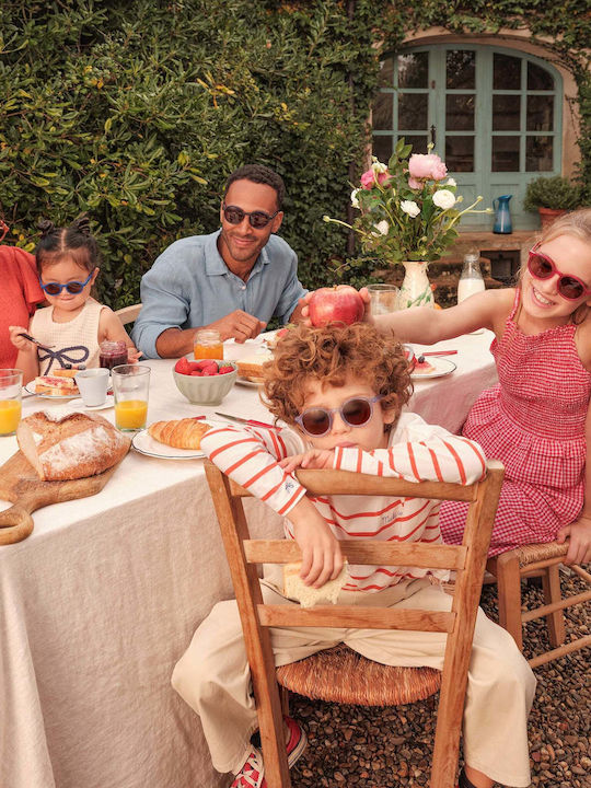 Olivio & Co Oval Kids Sunglasses with Polarized Purple Lenses
