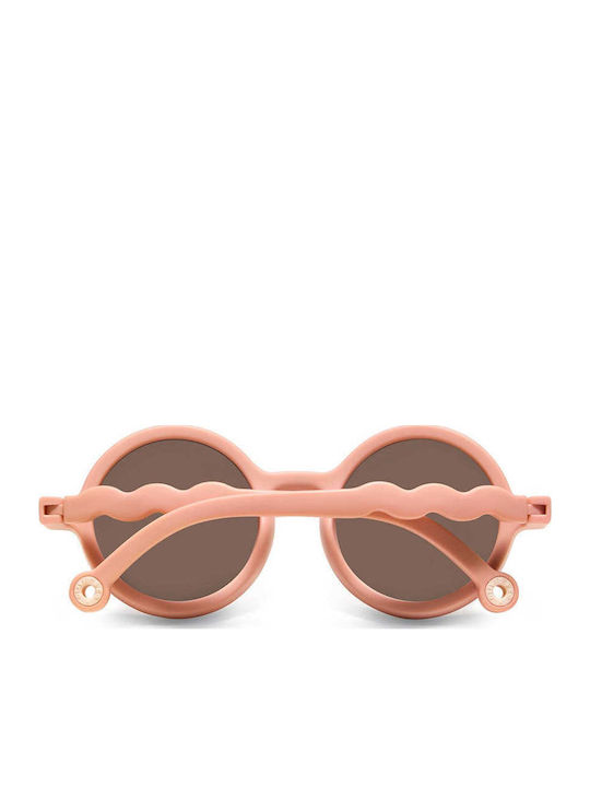 Olivio & Co Round Kids Sunglasses with Polarized Pink Lens