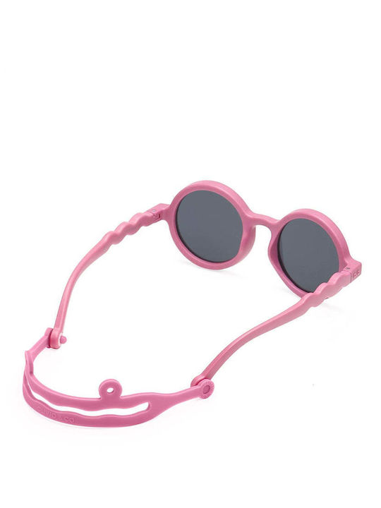 Olivio & Co Round Baby Pink Kids Sunglasses For 0-18 Months