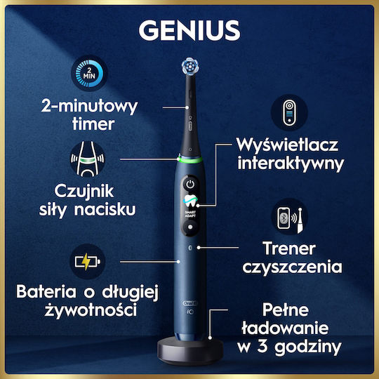 Magnetic Toothbrush Oral-b Io 9 Dark Blue