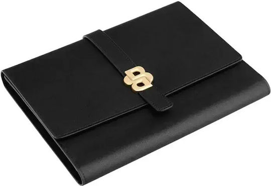 Hugo Boss Double B Folder A5 Black & Gold
