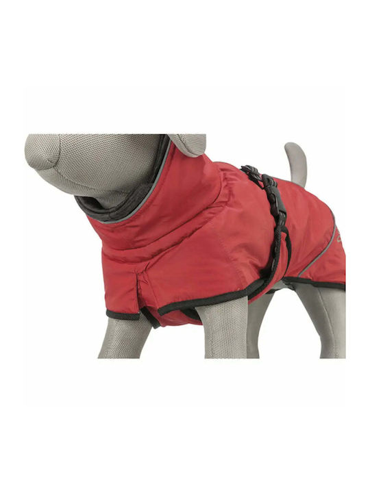 Trixie Dog Coat Waterproof Windproof Red Small with Back Length 35 cm
