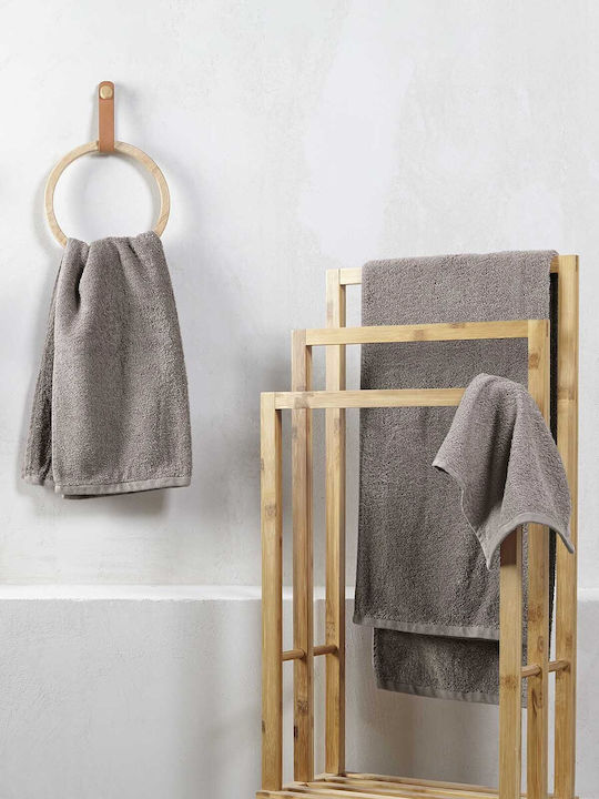 Set De Prosoape De Baie 3 Buc 440gsm 30x30+50x90+65x130 Pebble