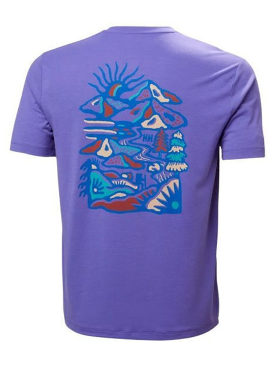 Helly Hansen Skog T-shirt Μωβ