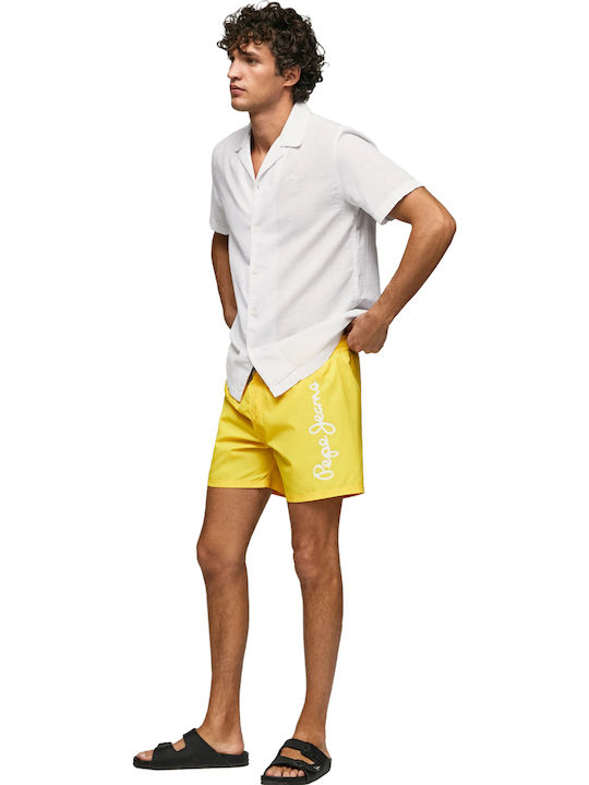 Finnick Men's Swimwear Shorts Yellow