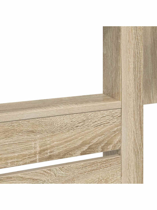 Kinderbett Koje Einzeln Beige für Matratze 90x200cm
