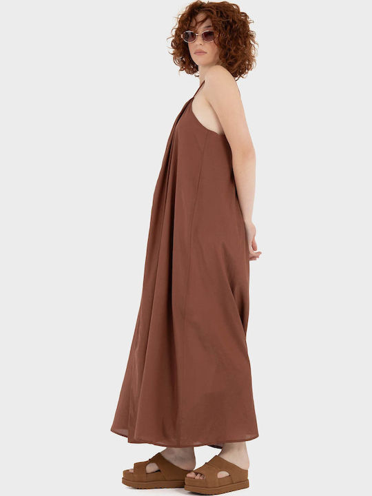 Summer Maxi Dress Brown