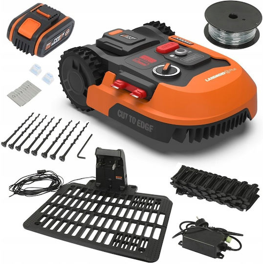 Worx M600 Plus Ρομποτική Μηχανή Γκαζόν