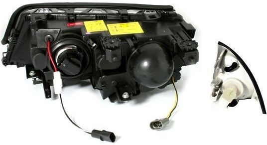 Depo Vordere Autolampen Engelsaugen Für BMW E46 1998-2001 2 Stück