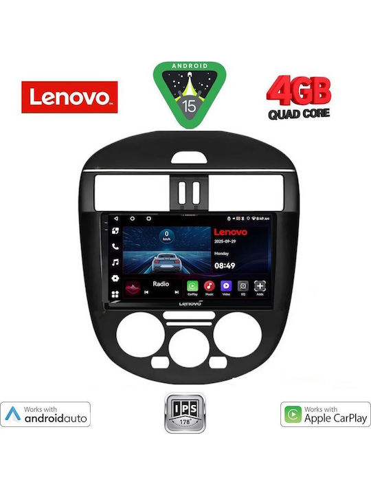 Digital IQ Car Audio System for Nissan Tiida 2013-2023 with A/C Bluetooth USB AUX WiFi GPS Apple CarPlay Android Auto with 9" Touch Screen
