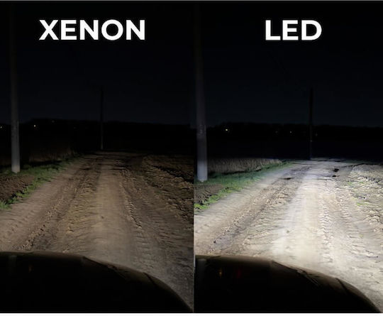 Λάμπες Led D2s Canbus 80w 6000k 12500lm 2 Τεμάχια