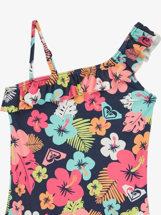 Roxy Morning Flower Παιδικό Μαγιό Ολόσωμο Μood Ιndigo