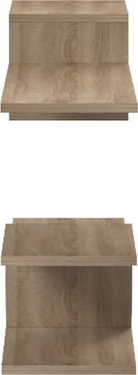 Стенни Рафтове Sumpa Sonoma (2 Броя) 65x20x18см