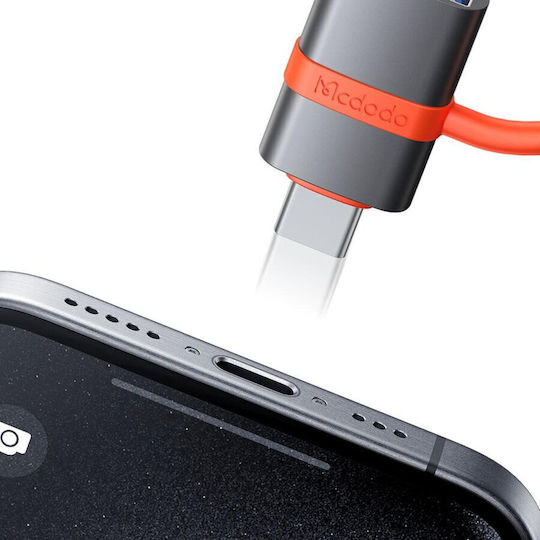 Mcdodo USB-A към USB-C адаптер Черен