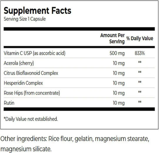Swanson Ultra-C-Formel 500 mg 250 Kapseln