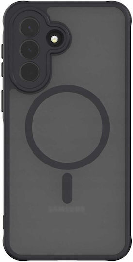 Spacecase Hybrid Magsafe Back Cover Πλαστικό Μαύρο (Galaxy A37)