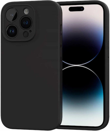 Spacecase Силиконова Задна Корица Черна (iPhone 14 Pro)