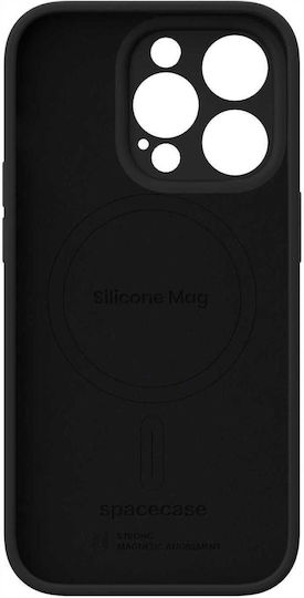 Spacecase Силиконова Задна Корица Черна (iPhone 14 Pro)