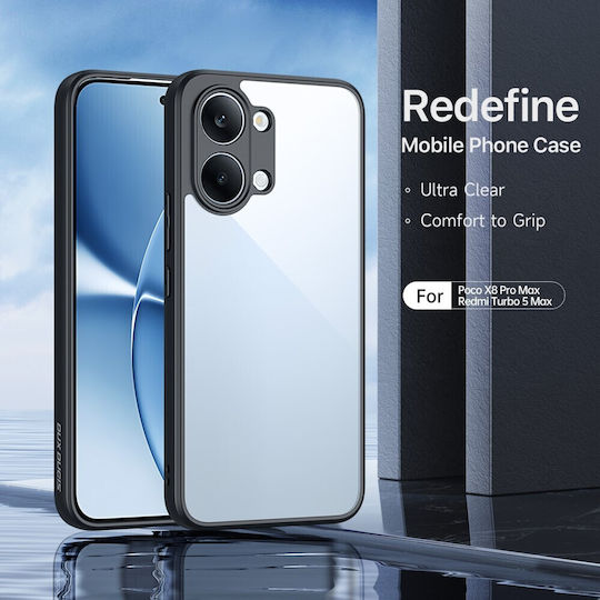 Dux Ducis Aimo Series Umschlag Rückseite Kunststoff Transparent (Poco X8 Pro Max)