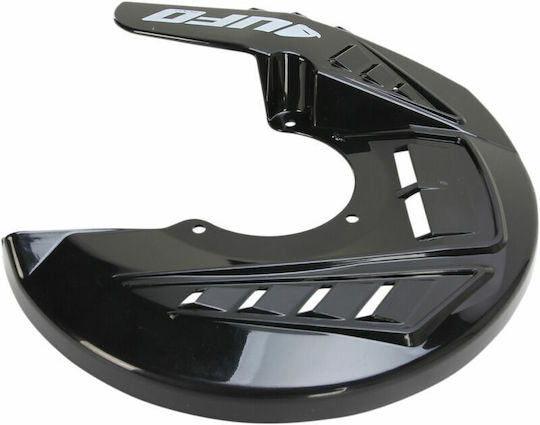 Ufo Protective Front Disc Brake Cover Plastic Dc01002-001 Kawasaki Kx 250 F 13-20 Kawasaki Kx 450 F 13-18 Black