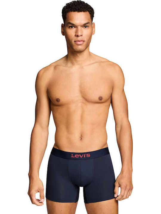 Мъжки Боксерки Navy/Червени 2Pack