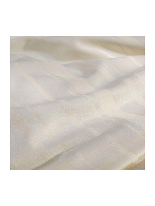 Hauz Sheet Sets Single 160x200cm. Limited Edition Stripe Ecru 3pcs