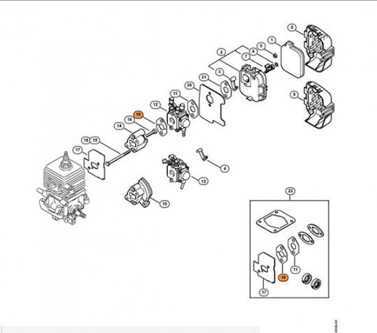 Φλάντζα Stihl 4140-129-0900
