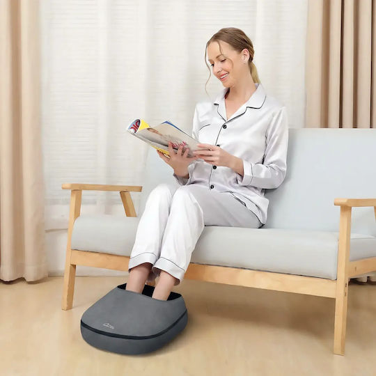 Media-Tech Συσκευή Μασάζ Shiatsu για τα Πόδια με Λειτουργία Θέρμανσης Γκρι