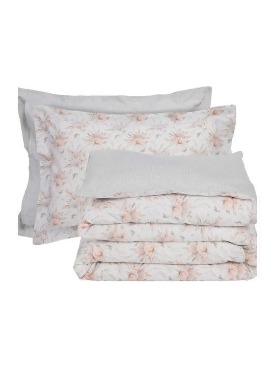 Das Home Daily Σετ Σεντόνια Υπέρδιπλα 240x260εκ. Cream (4τμχ)