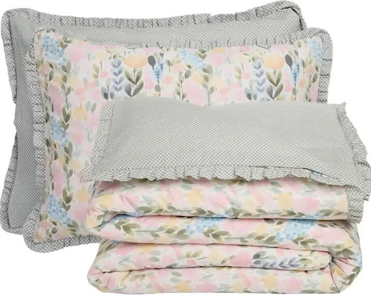 Das Home Daily Комплект Чаршафи Кинг Сайз 240x260см Многоцветни 4 Броя